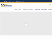 Tablet Screenshot of justmultifamily.com